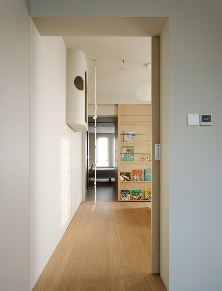 七巧天工设计 | 北京125m2住宅，属于一家三口的“胶囊空间”！