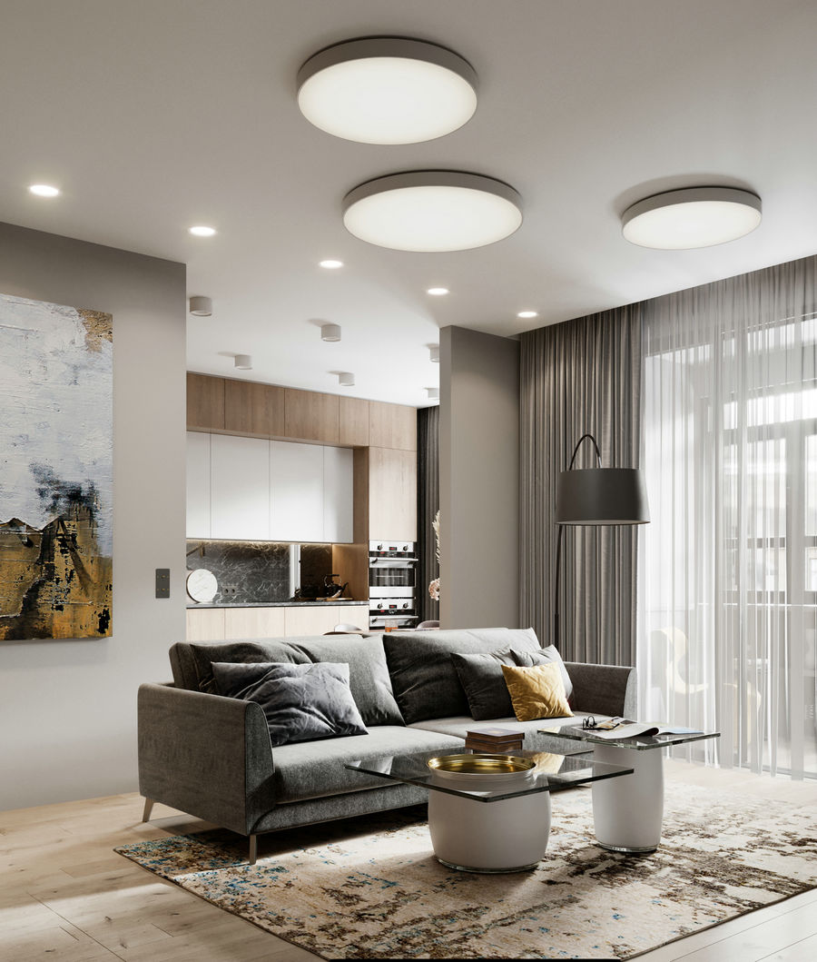 现代公寓设计：木质+简约