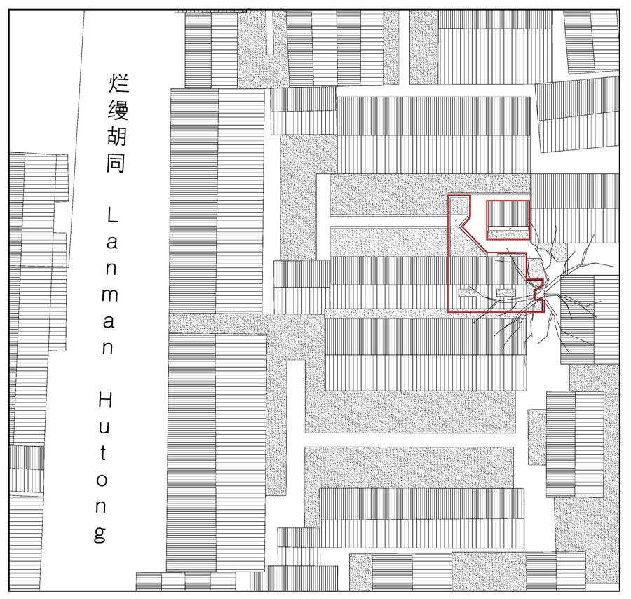 BWAO-北京烂缦胡同66号院改造 平面+官方摄影