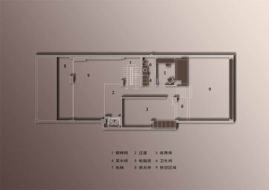 COMO STUDIO | 608㎡三代同堂，融合性的功能主义家宅