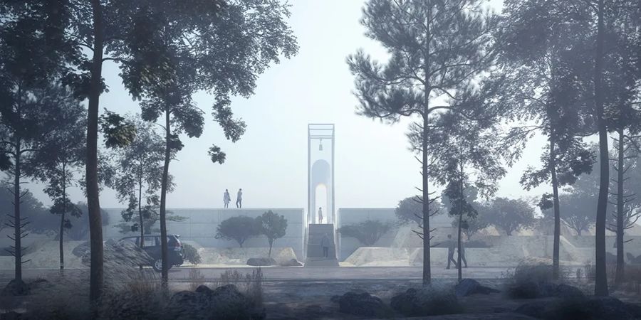 AOD設計丨金科?原鄉美苑售樓處?藝術構建生活的秀場