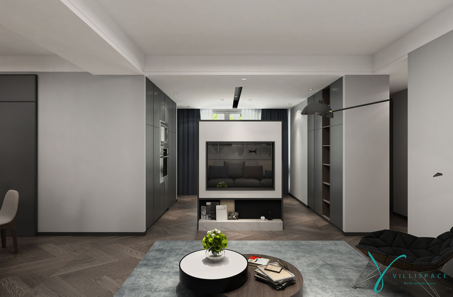 现代风格丨无锡宜兴120平米公寓装修设计