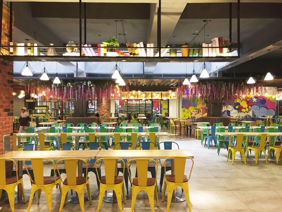 中國最美食堂花落中南林業科技大學，第三食堂林語餐廳