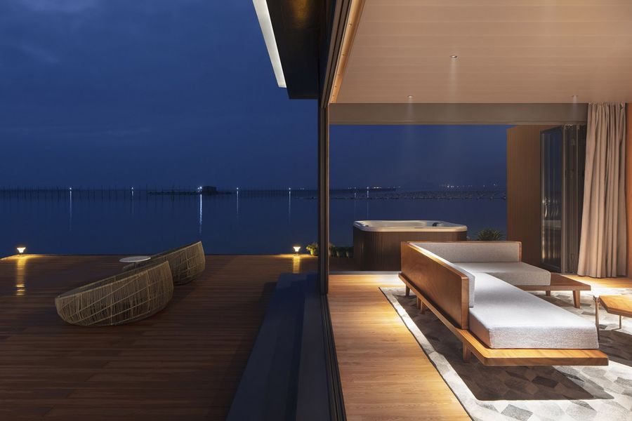 平衡空间设计：Hi Sea 漂浮酒店，一座漂浮的孤岛！