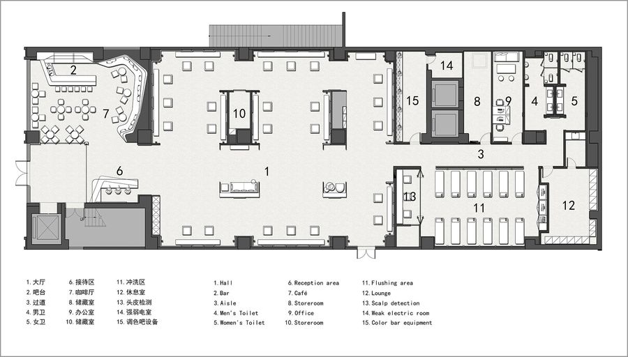 共向设计 | 苏梵造型空间 • 打造美发店设计新标杆