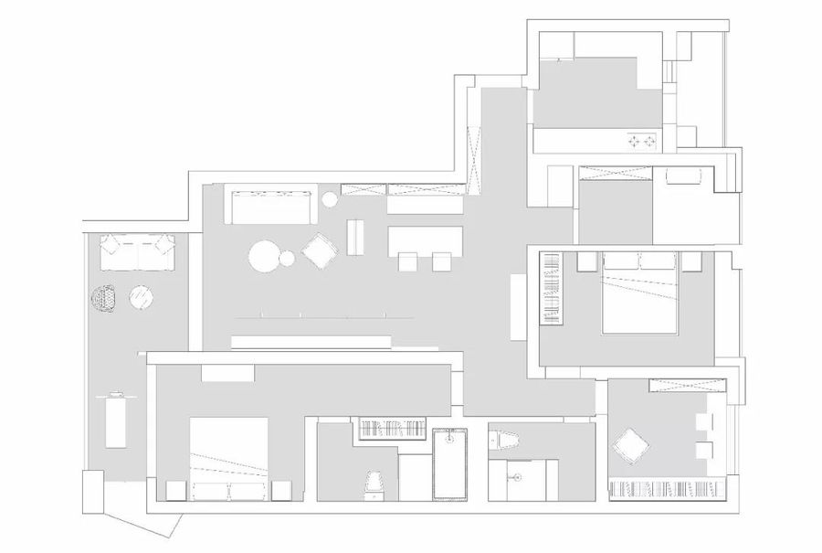 拾光悠然设计作品 l 小别离·住宅