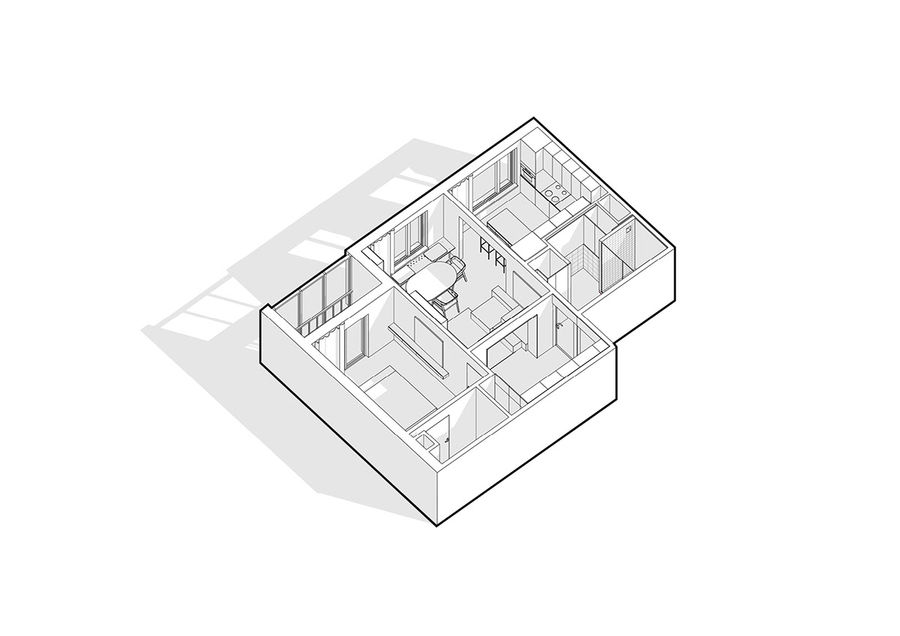  DUDES建筑师 | 现代公寓