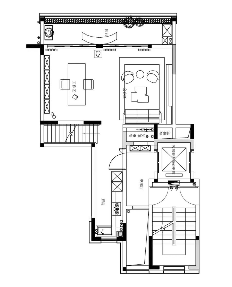  簡約隨性 · D4樣板間空間設計 