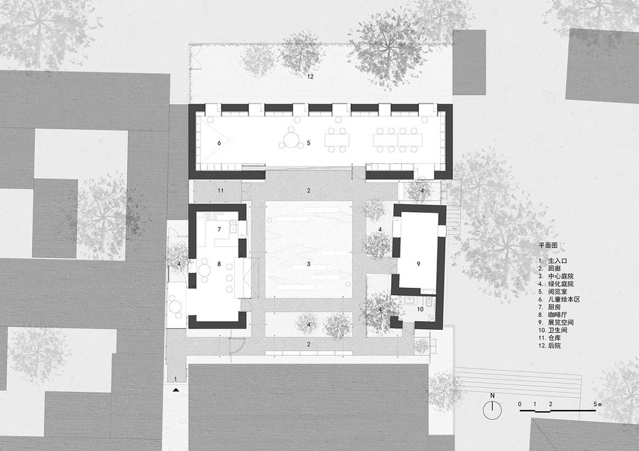 [场馆] 直向建筑设计 | 所城里社区图书馆