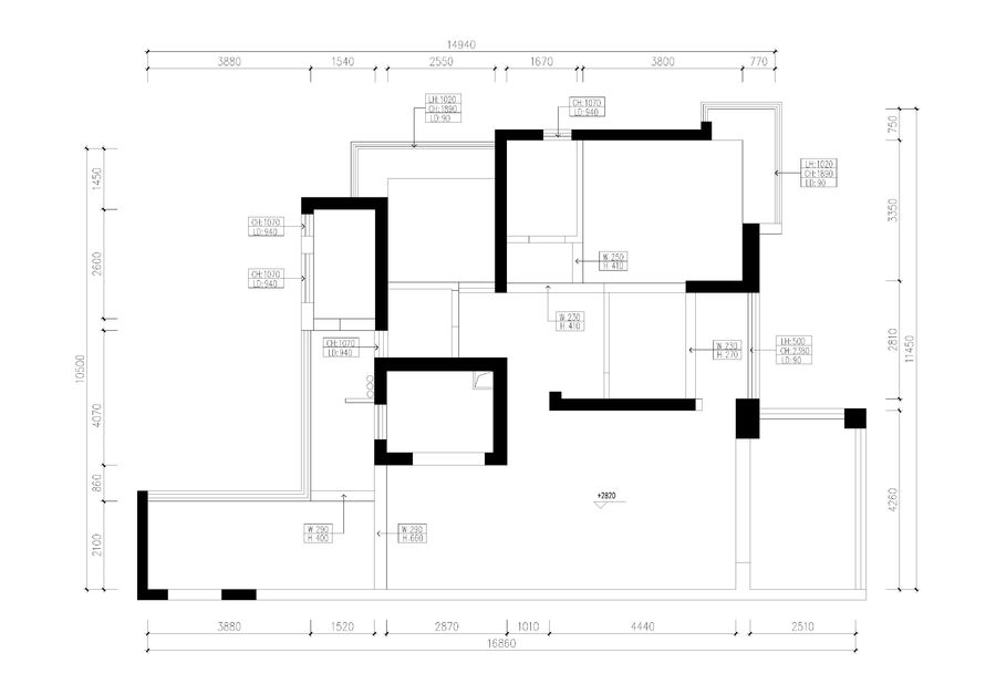 133㎡HOUZZ风 | 高级灰营造轻奢质感与理性优雅