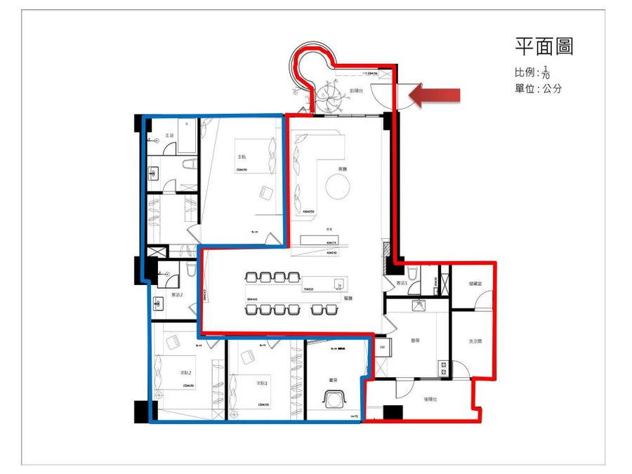 麻石設計 | 用黑色暈染出金色質感的藝術宅