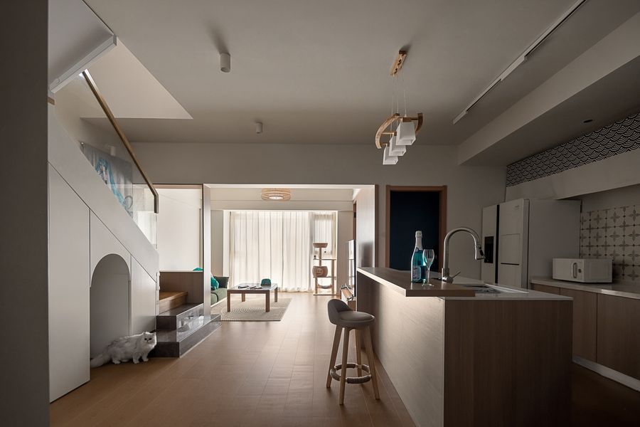 黟木空间 | 带着猫一起住进LOFT!