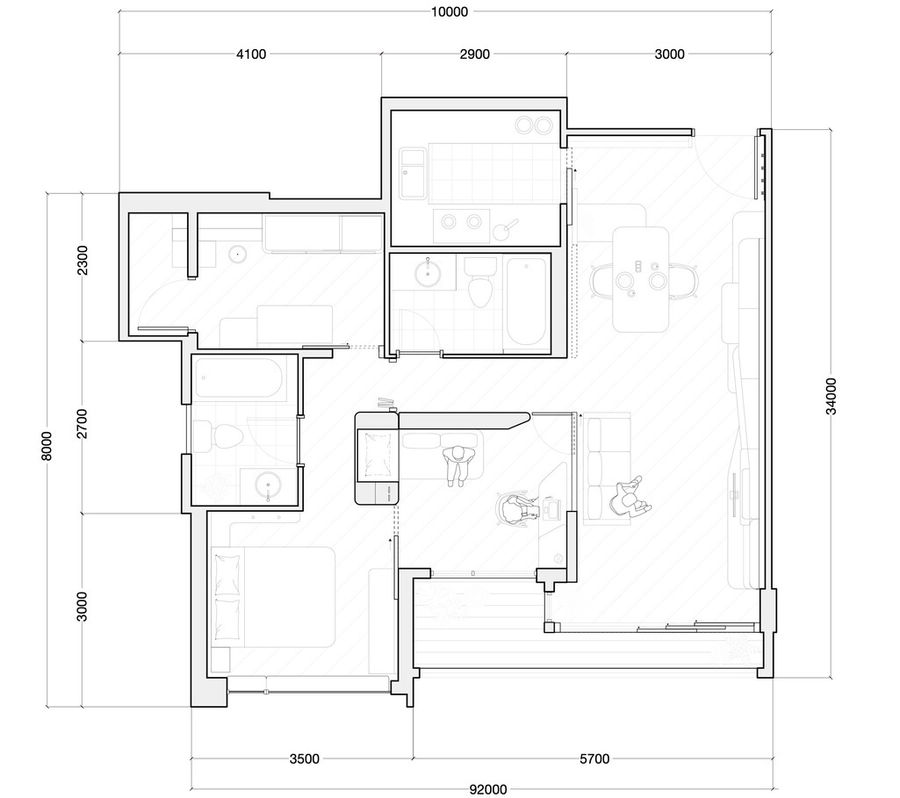 Orient Occident Atelier | 香港“傲泷Mount Pavilia”住宅 