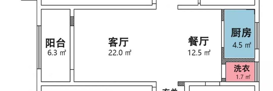 翼森新作 | 巧用LDK设计法，这个家融合的刚刚好~