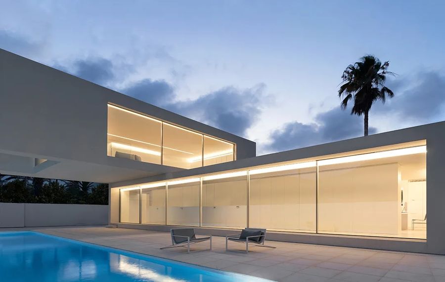 西班牙 漂浮的极简诗意住宅 | FRAN SILVESTRE ARQUITECTOS