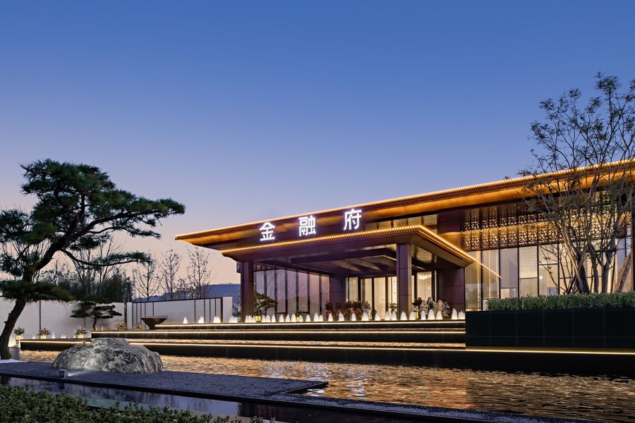 西北盛景與現(xiàn)代輕奢主義巧妙結(jié)合——大研建筑