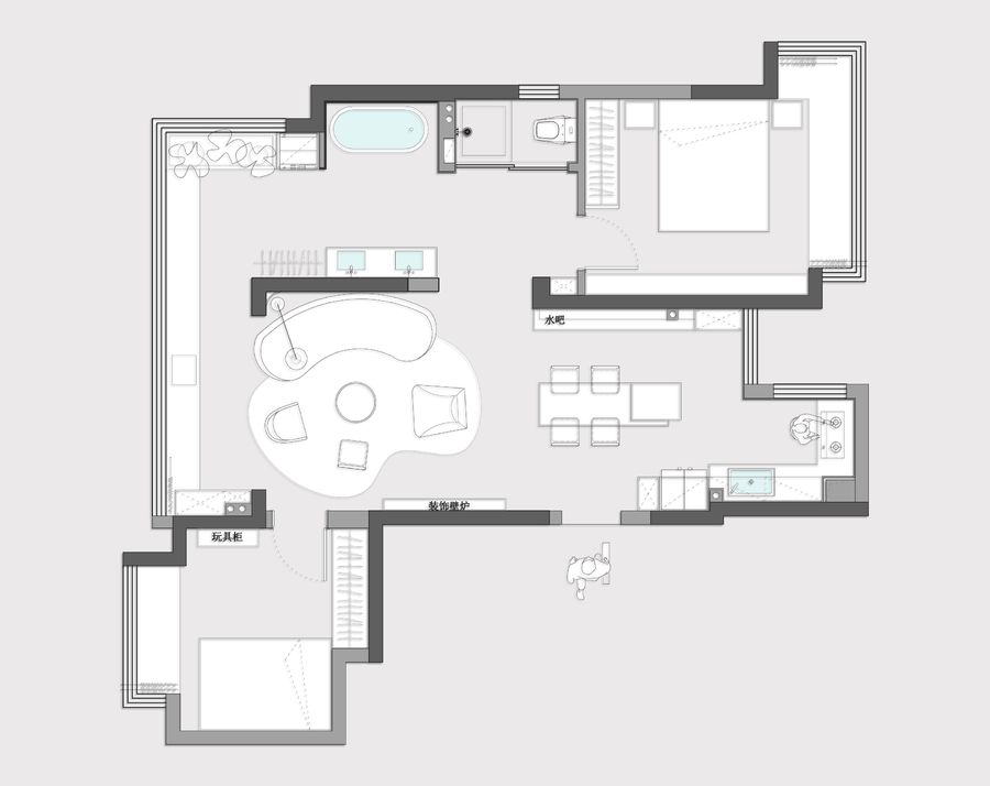 实景 | 老房新“生”，90m²刚需秒获浪漫法式范儿