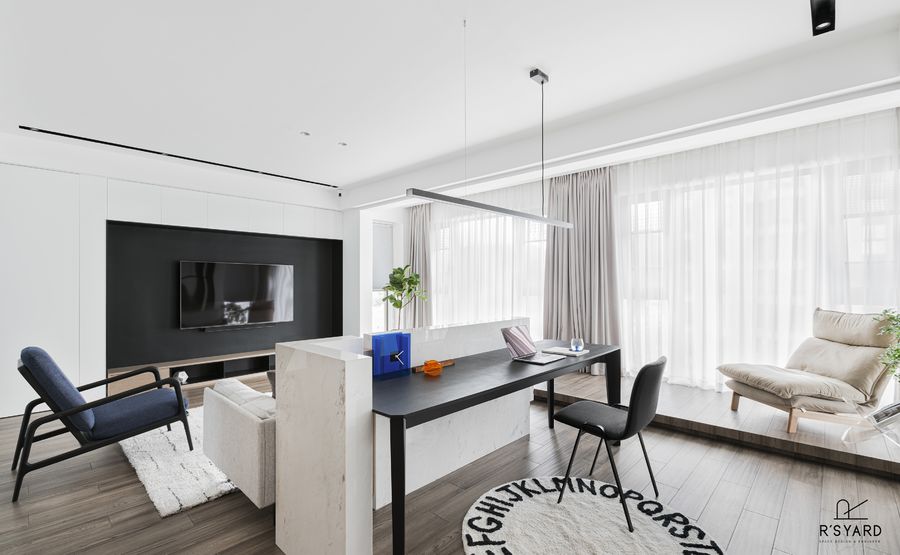 R'sYard缪茹空间设计丨平衡开放与私享的家居空间