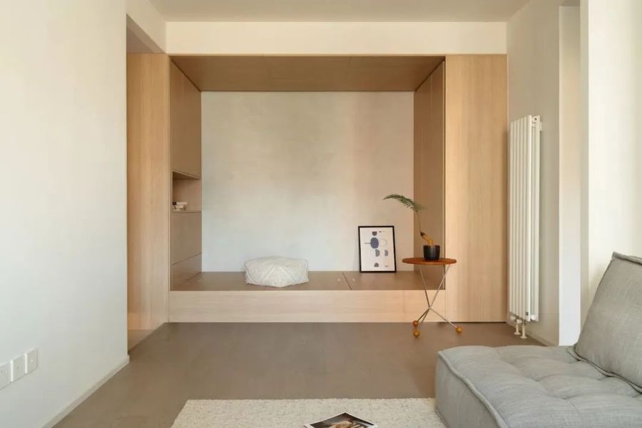 里白空间设计 | 两居改三居，挑战最小卧室，只要4.5m2 