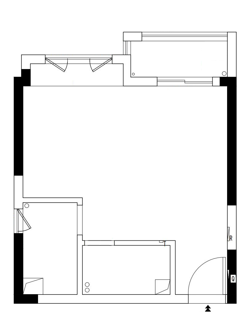 深零设计|【紫荆名都·实景】 48㎡公寓里的第一个家