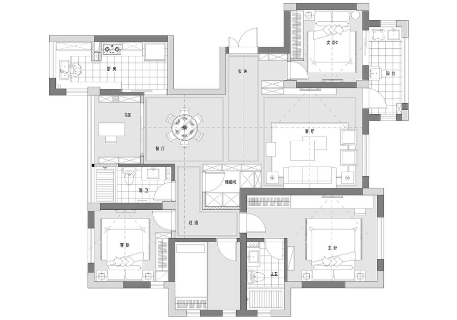 我好像在哪见过你 | 160㎡清新住宅