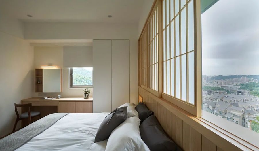 玳尔室内设计 | 108㎡日式和风，障子门+榻榻米 