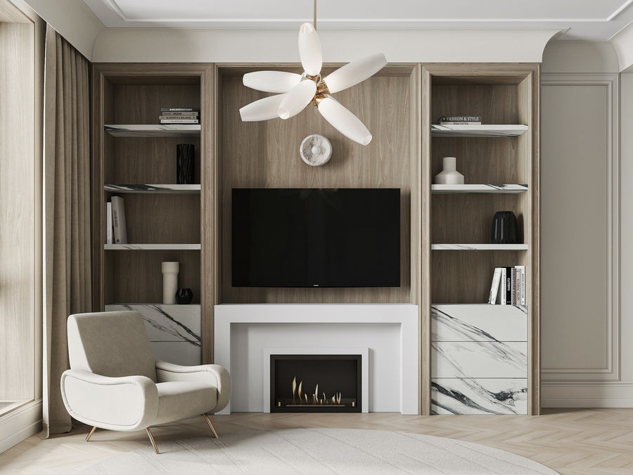 温暖舒适的极简主义 | Quadro Room