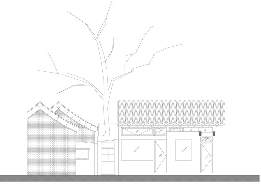 BWAO-北京烂缦胡同66号院改造 平面+官方摄影