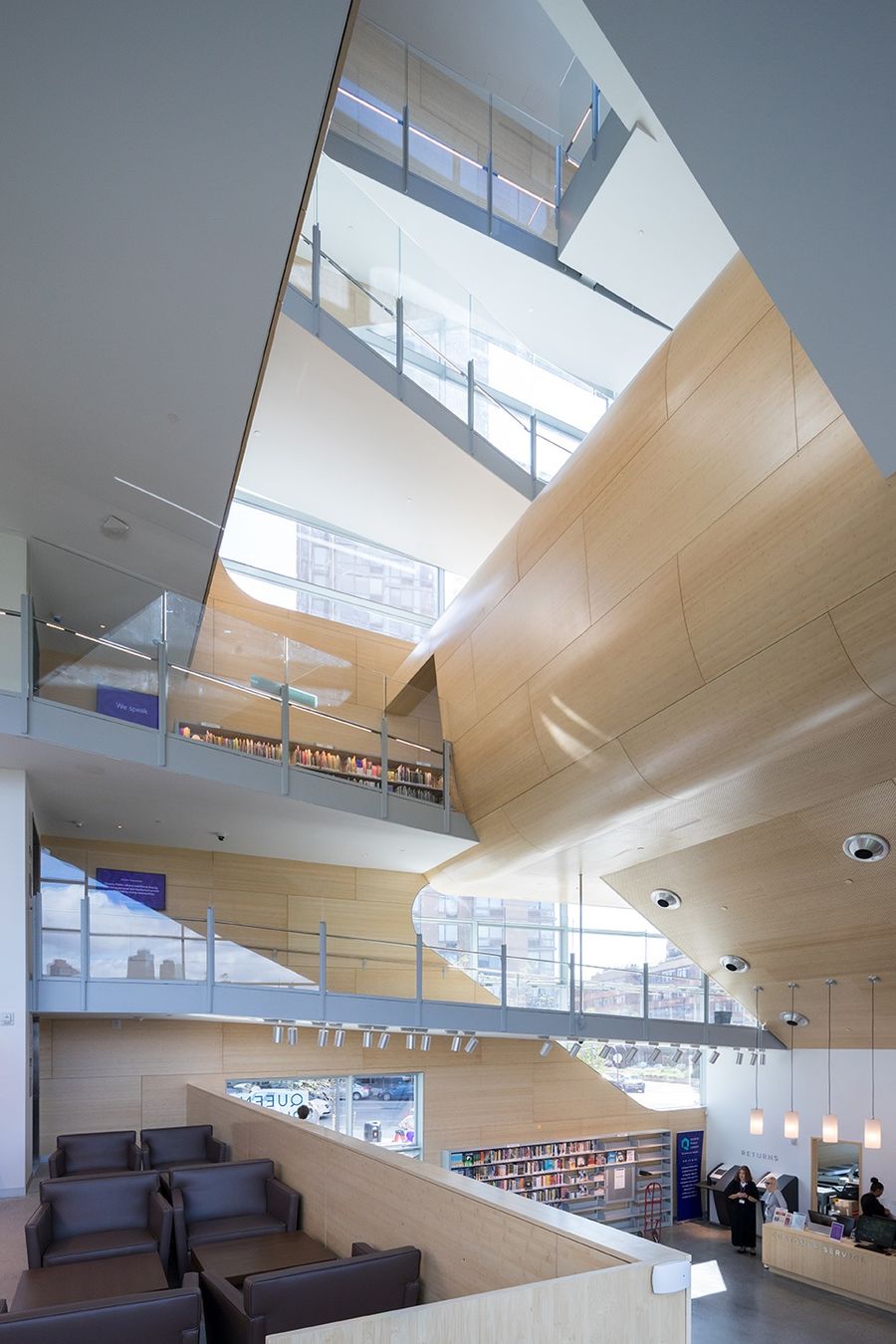 Steven Holl Architects | 纽约猎人角皇后图书馆 