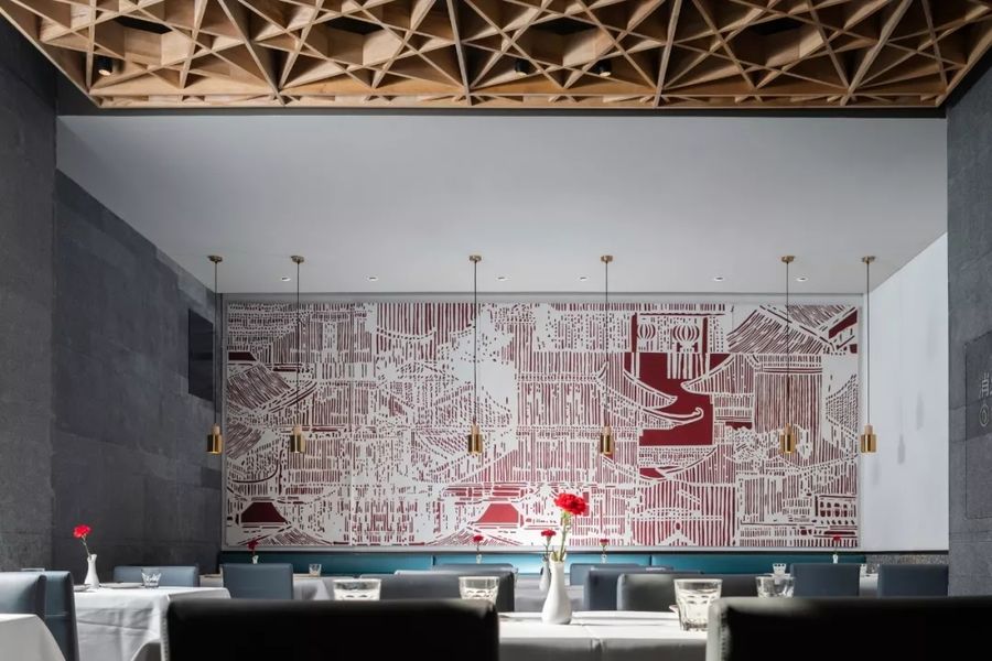 一字汇 x INX物理门外丨火爆京城的餐厅设计 这才是真国风！【吴为】