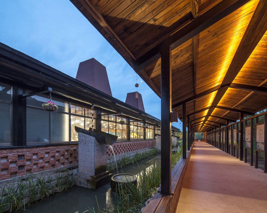 建筑設計 - 華騰豬舍展廳空間表現