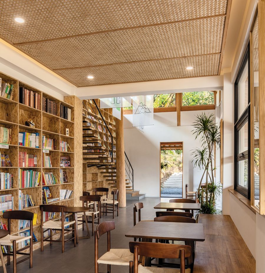 之行建筑事务所丨长沙大沙里乡村咖啡书屋