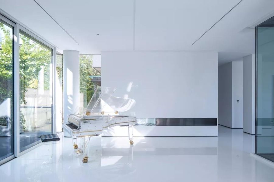 1400m2 極簡白頂級度假別墅 | TLA SPACE DESIGN