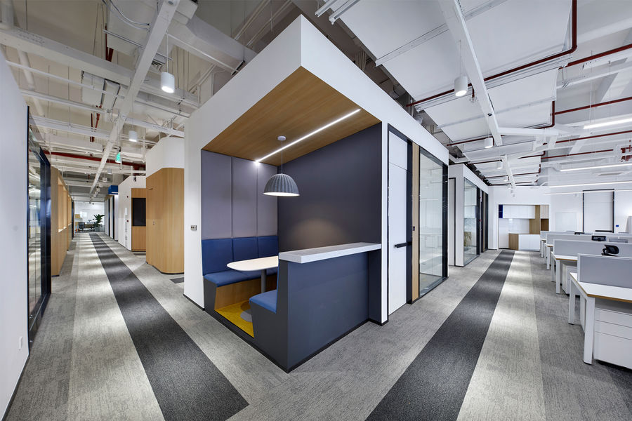 CHINT集团 ▪ 诺雅克办公室 - 线性空间中的“建筑”美学！