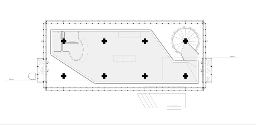 半透明材质打造瑞典风格店铺 | Sophie Hicks Architects