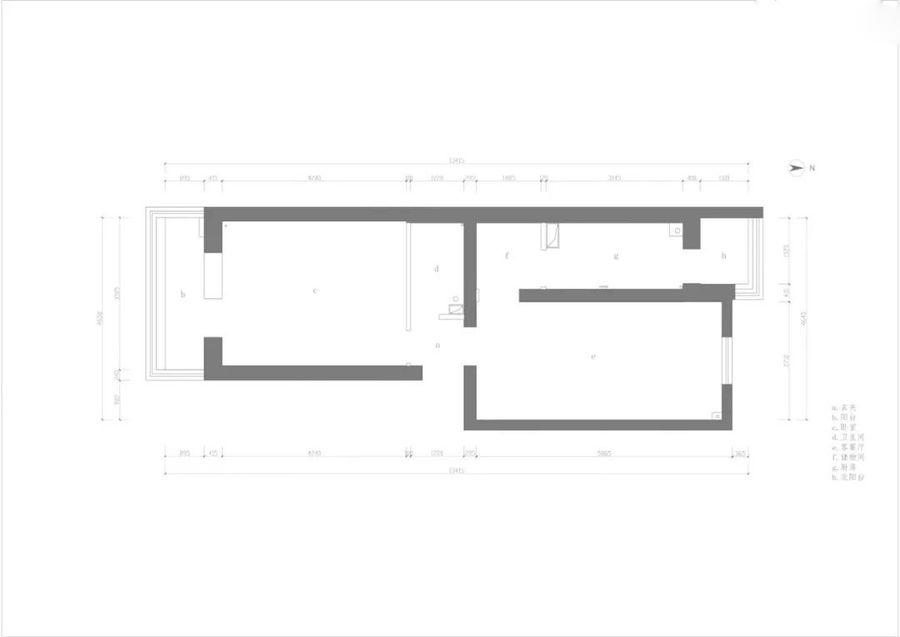  玥拾设计 | 北京现代47㎡小户型住宅