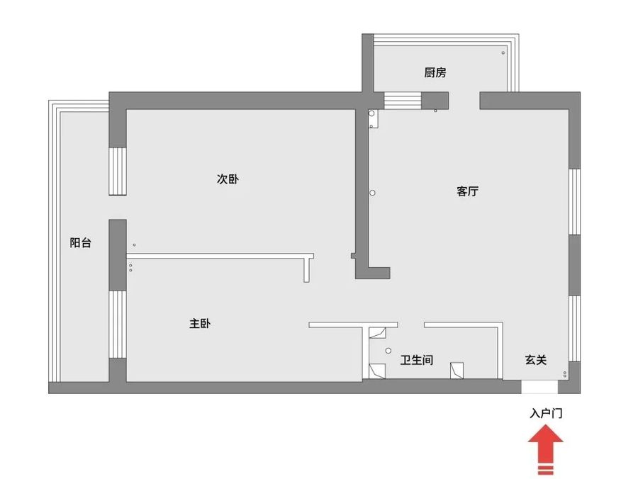 里白空间设计 | 80后拒绝长大，72m2老破小改机器猫博物馆