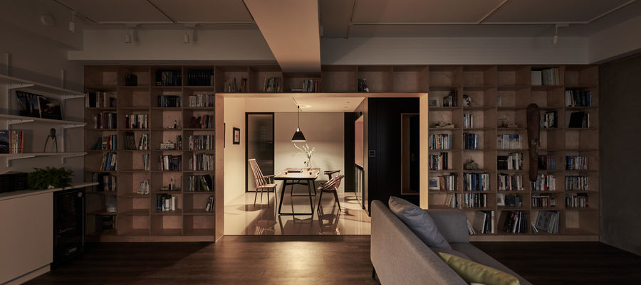  ST design | 兼具理性與感性的閱讀者住所
