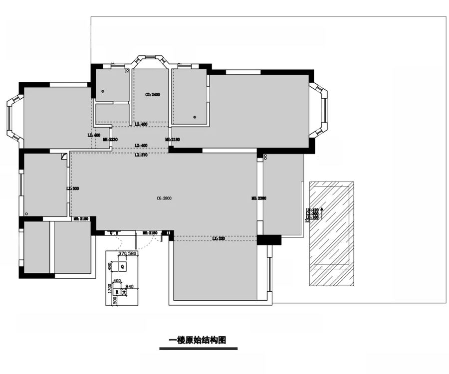 深零設計|【信達公園里】150㎡+90㎡底層復式，愜意生姿，感知時光縱深之態！