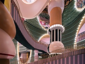 水木言作品：一个老百货大楼改成的12000㎡的儿童游乐园-盘小宝亲子中心