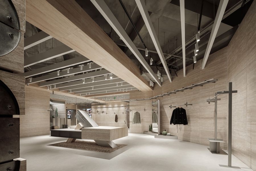 BONELESS 服裝店北京一盒分店 | 腳本建筑研究室