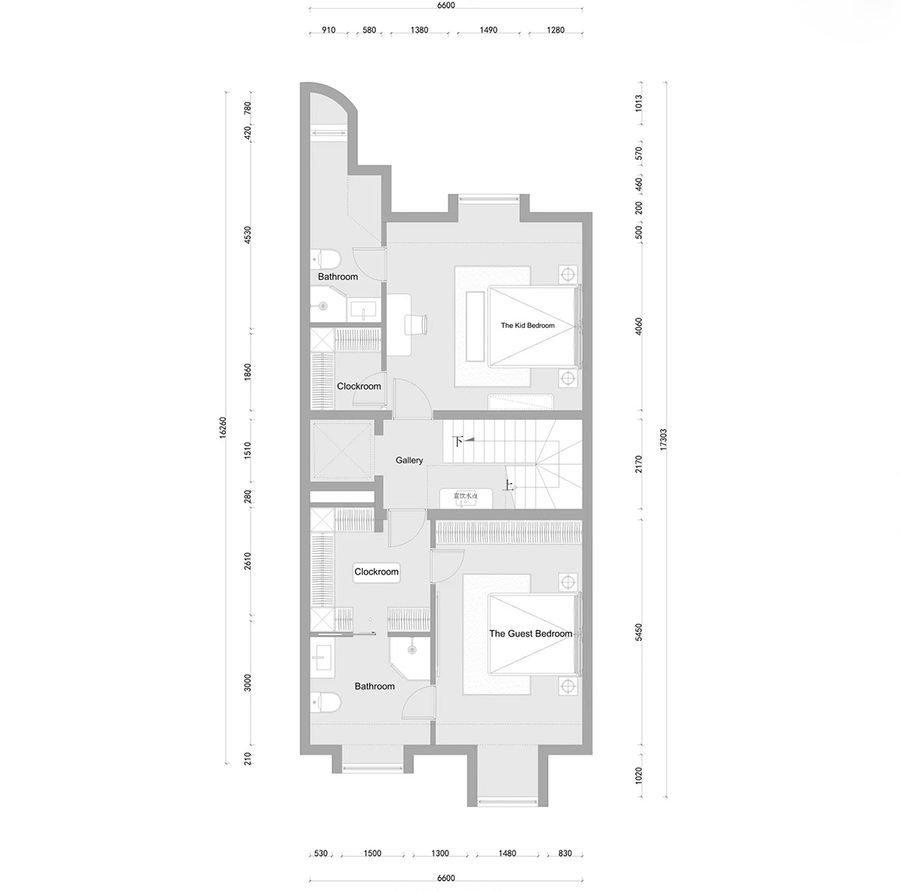 汇泽兴设计 | 沈阳碧桂园400㎡极简法式别墅