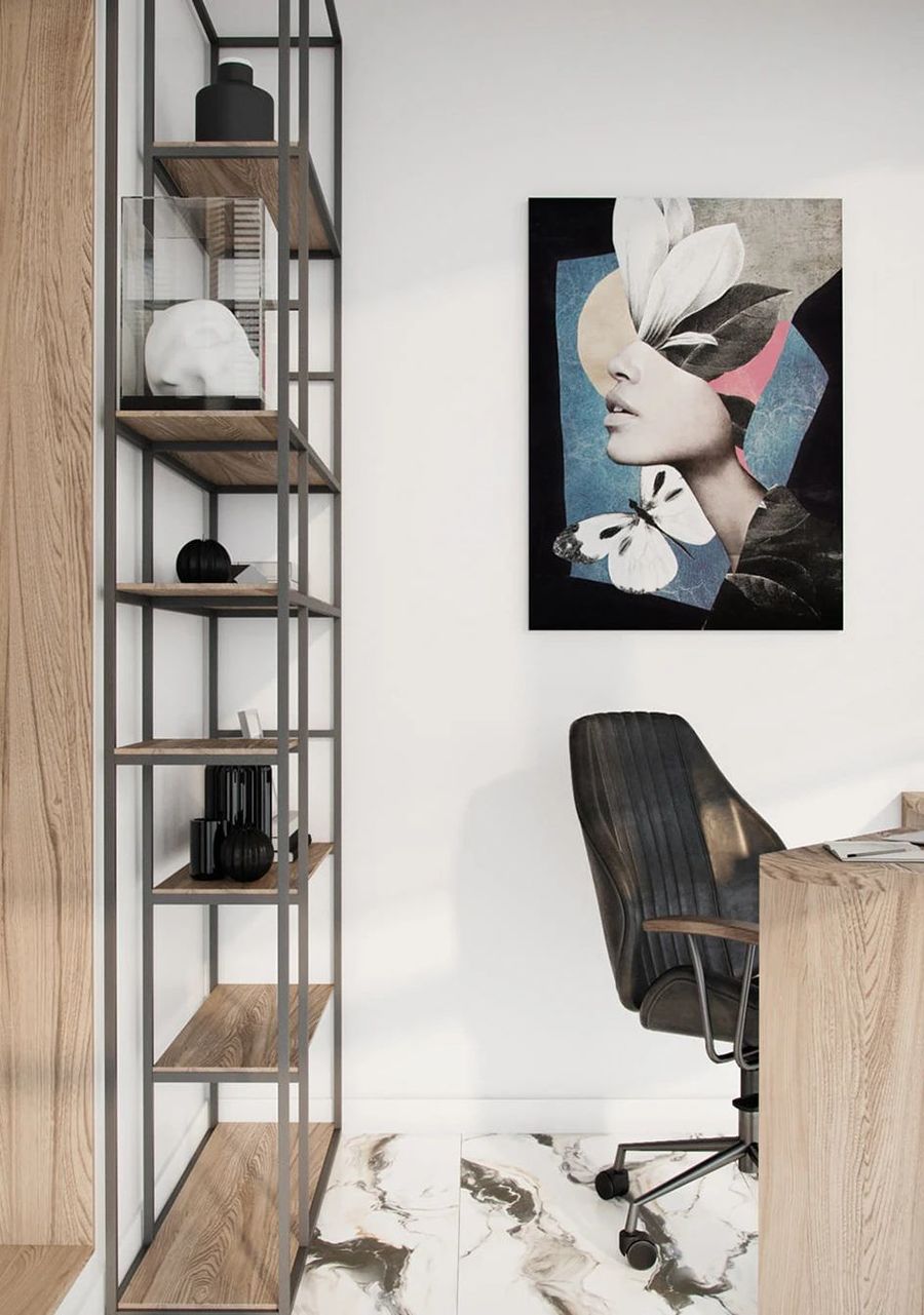 BODES Studio | 103㎡艺术感私宅，在家里装个攀岩墙！