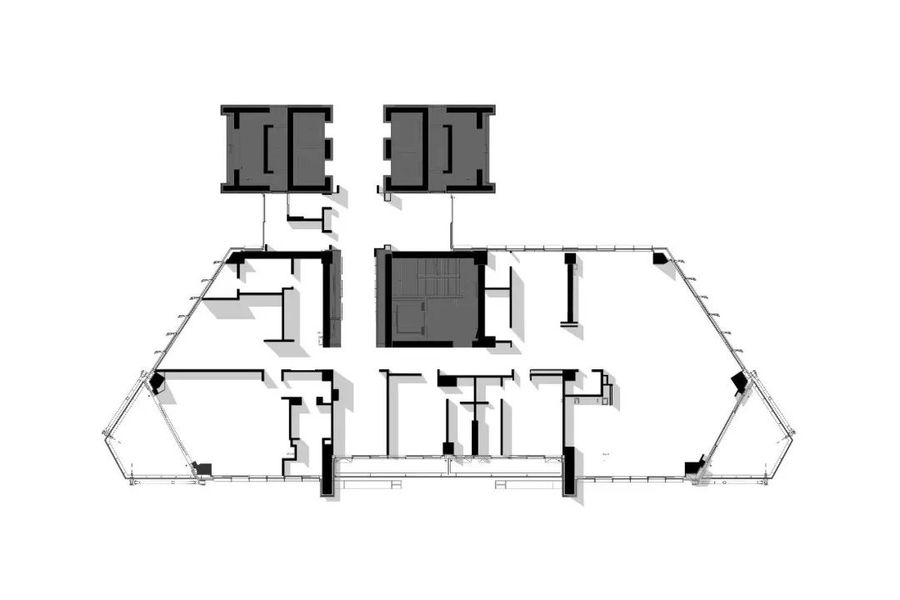 CHIEN 简彰庆 | 宁波帝宝 740m2 大平层， 17th. MIDNIGHT 