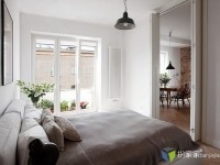 波兰华沙56平小公寓设计打造舒适干净的家