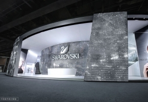 “水晶”SWAROVSKI展场装修设计