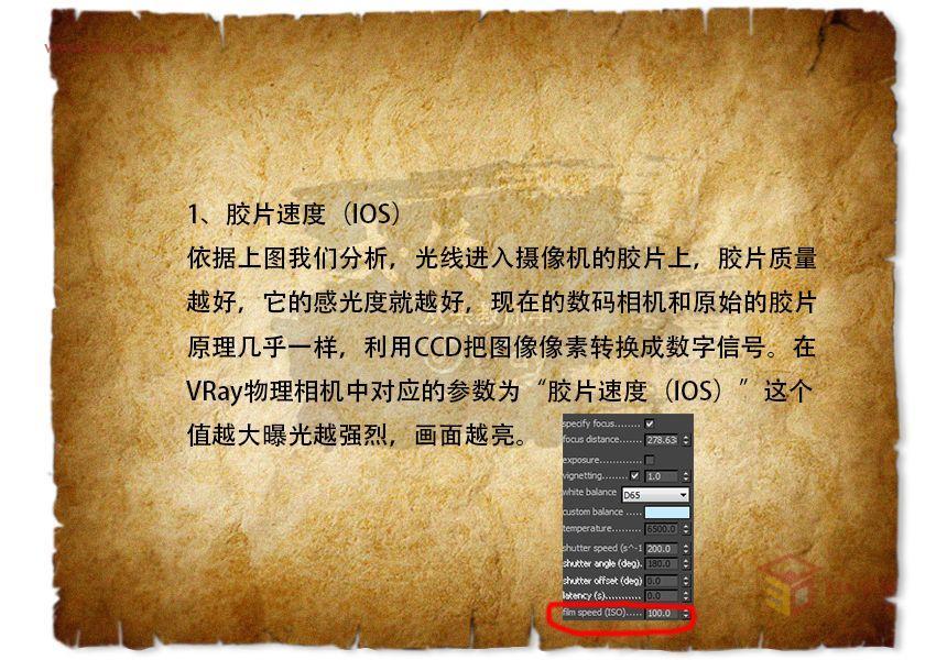 从头教你学vray - vray物理相机1