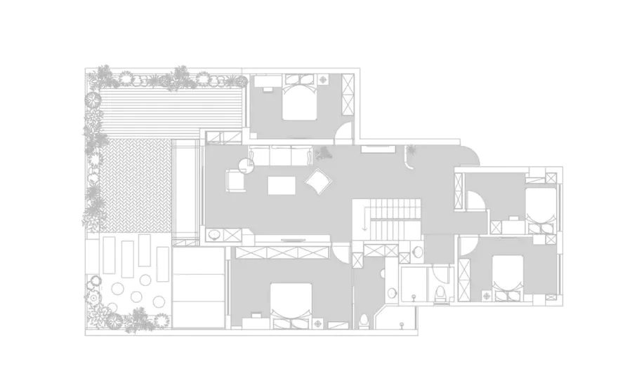 壹石实景・睦丨一楼带地下室，创意设计