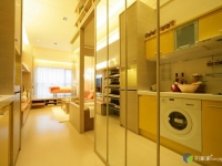 台湾的温馨公寓，实用又巧妙的小小居住空间