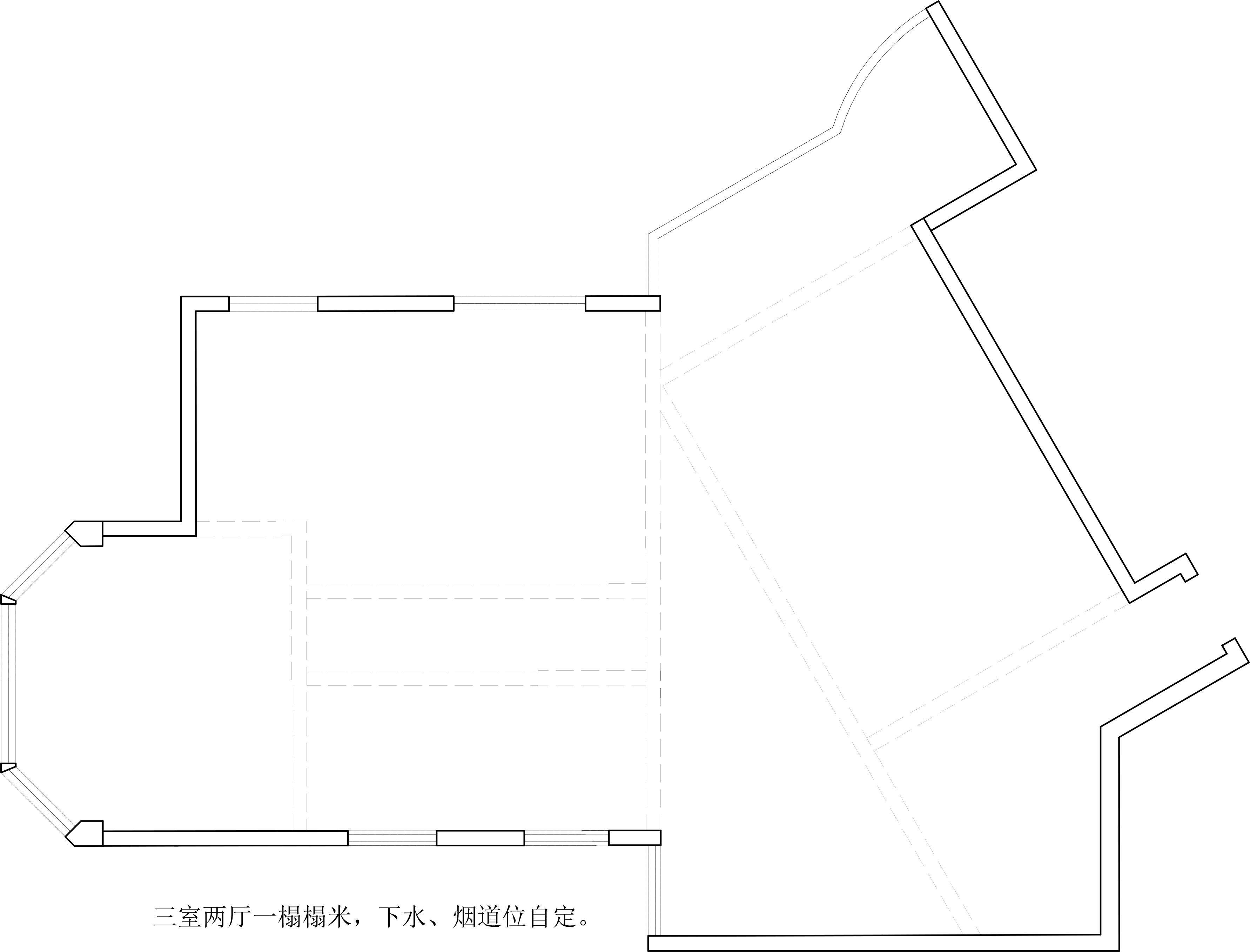 【户型优化第4期】下水、烟道位自定